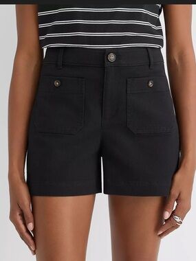 Loft The Palmer Short in Charcoal Gray NWOT